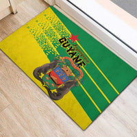 French Guiana Rubber Doormat Lagwiyann In My Heart - Wonder Print Shop