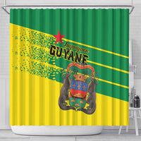 French Guiana Shower Curtain Lagwiyann In My Heart - Wonder Print Shop
