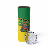 Personalized French Guiana Skinny Tumbler Lagwiyann In My Heart - Wonder Print Shop