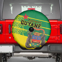 French Guiana Spare Tire Cover Lagwiyann In My Heart - Wonder Print Shop
