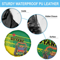 French Guiana Spare Tire Cover Lagwiyann In My Heart - Wonder Print Shop