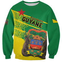 Personalized French Guiana Sweatshirt Lagwiyann In My Heart - Wonder Print Shop