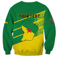 Personalized French Guiana Sweatshirt Lagwiyann In My Heart - Wonder Print Shop