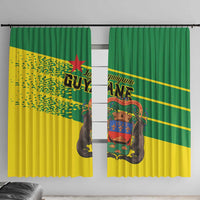 French Guiana Window Curtain Lagwiyann In My Heart - Wonder Print Shop
