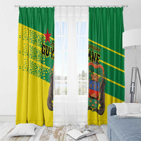 French Guiana Window Curtain Lagwiyann In My Heart - Wonder Print Shop