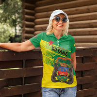 Personalized French Guiana Women Polo Shirt Lagwiyann In My Heart - Wonder Print Shop