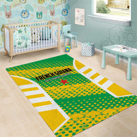 French Guiana Football Area Rug Go Les Yana Dokos - Wonder Print Shop