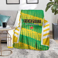 French Guiana Football Blanket Go Les Yana Dokos - Wonder Print Shop