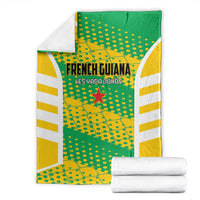 French Guiana Football Blanket Go Les Yana Dokos - Wonder Print Shop