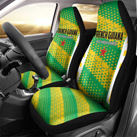 French Guiana Football Car Seat Cover Go Les Yana Dokos - Wonder Print Shop