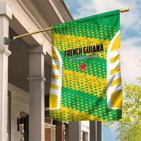 French Guiana Football Garden Flag Go Les Yana Dokos - Wonder Print Shop