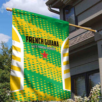 French Guiana Football Garden Flag Go Les Yana Dokos - Wonder Print Shop