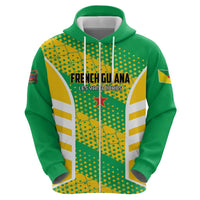 Custom French Guiana Football Hoodie Go Les Yana Dokos - Wonder Print Shop
