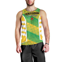 Custom French Guiana Football Men Tank Top Go Les Yana Dokos - Wonder Print Shop