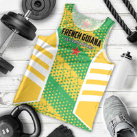 Custom French Guiana Football Men Tank Top Go Les Yana Dokos - Wonder Print Shop