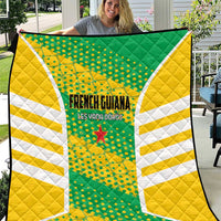 French Guiana Football Quilt Go Les Yana Dokos - Wonder Print Shop