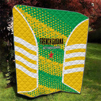 French Guiana Football Quilt Go Les Yana Dokos - Wonder Print Shop