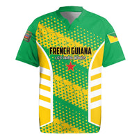 Custom French Guiana Football Rugby Jersey Go Les Yana Dokos - Wonder Print Shop