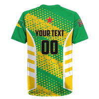 Custom French Guiana Football Rugby Jersey Go Les Yana Dokos - Wonder Print Shop