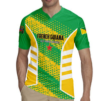 Custom French Guiana Football Rugby Jersey Go Les Yana Dokos - Wonder Print Shop