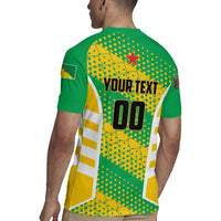 Custom French Guiana Football Rugby Jersey Go Les Yana Dokos - Wonder Print Shop