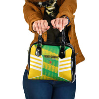 French Guiana Football Shoulder Handbag Go Les Yana Dokos - Wonder Print Shop