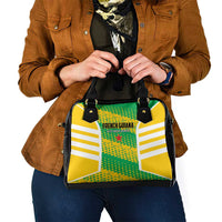 French Guiana Football Shoulder Handbag Go Les Yana Dokos - Wonder Print Shop