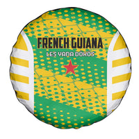 French Guiana Football Spare Tire Cover Go Les Yana Dokos - Wonder Print Shop
