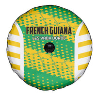French Guiana Football Spare Tire Cover Go Les Yana Dokos - Wonder Print Shop