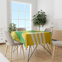 French Guiana Football Tablecloth Go Les Yana Dokos - Wonder Print Shop