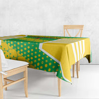 French Guiana Football Tablecloth Go Les Yana Dokos - Wonder Print Shop