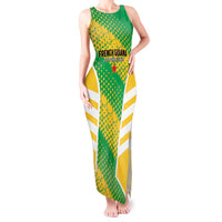 Custom French Guiana Football Tank Maxi Dress Go Les Yana Dokos - Wonder Print Shop