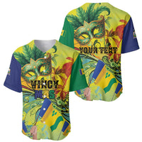Personalized Vincy Mas Baseball Jersey The Caribbean Hottest Carnival - Wonder Print Shop