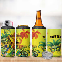 Personalized Vincy Mas 4 in 1 Can Cooler Tumbler The Caribbean Hottest Carnival - Wonder Print Shop