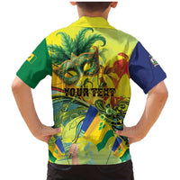 Personalized Vincy Mas Family Matching Mermaid Dress and Hawaiian Shirt The Caribbean Hottest Carnival - Wonder Print Shop