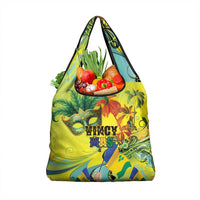 Vincy Mas Grocery Bag The Caribbean Hottest Carnival - Wonder Print Shop