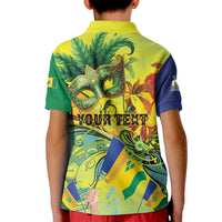Personalized Vincy Mas Kid Polo Shirt The Caribbean Hottest Carnival - Wonder Print Shop
