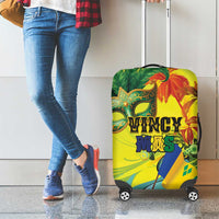 Vincy Mas Luggage Cover The Caribbean Hottest Carnival - Wonder Print Shop