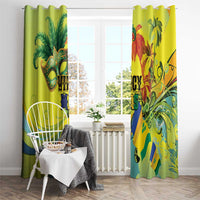 Vincy Mas Window Curtain The Caribbean Hottest Carnival - Wonder Print Shop