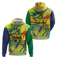 Personalized Vincy Mas Zip Hoodie The Caribbean Hottest Carnival - Wonder Print Shop
