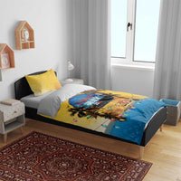 Xmas in July 2025 Bedding Set Caribbean Summer Christmas - Wonder Print Shop