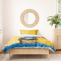 Xmas in July 2025 Bedding Set Caribbean Summer Christmas - Wonder Print Shop