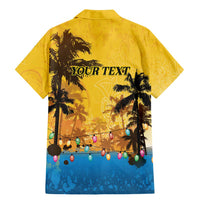 Personalized Xmas in July 2025 Family Matching Mermaid Dress and Hawaiian Shirt Caribbean Summer Christmas - Wonder Print Shop