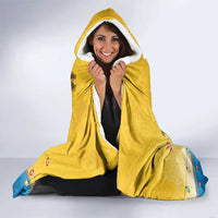 Xmas in July 2025 Hooded Blanket Caribbean Summer Christmas - Wonder Print Shop