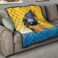 Xmas in July 2025 Quilt Caribbean Summer Christmas - Wonder Print Shop
