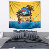 Xmas in July 2025 Tapestry Caribbean Summer Christmas - Wonder Print Shop