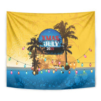 Xmas in July 2025 Tapestry Caribbean Summer Christmas - Wonder Print Shop