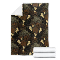 Javanese Batik Semen Blanket Indonesian Traditional Pattern