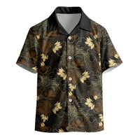 Javanese Batik Semen Kid Hawaiian Shirt Indonesian Traditional Pattern