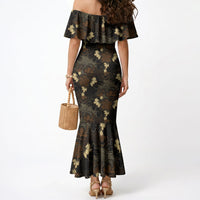 Javanese Batik Semen Mermaid Dress Indonesian Traditional Pattern